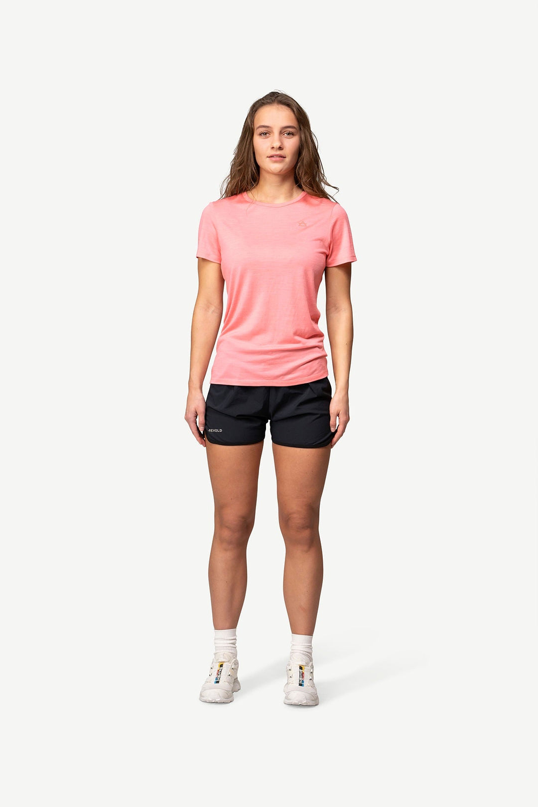 ACTIVE TEE WOMAN APRICOT - Devold New Zealand