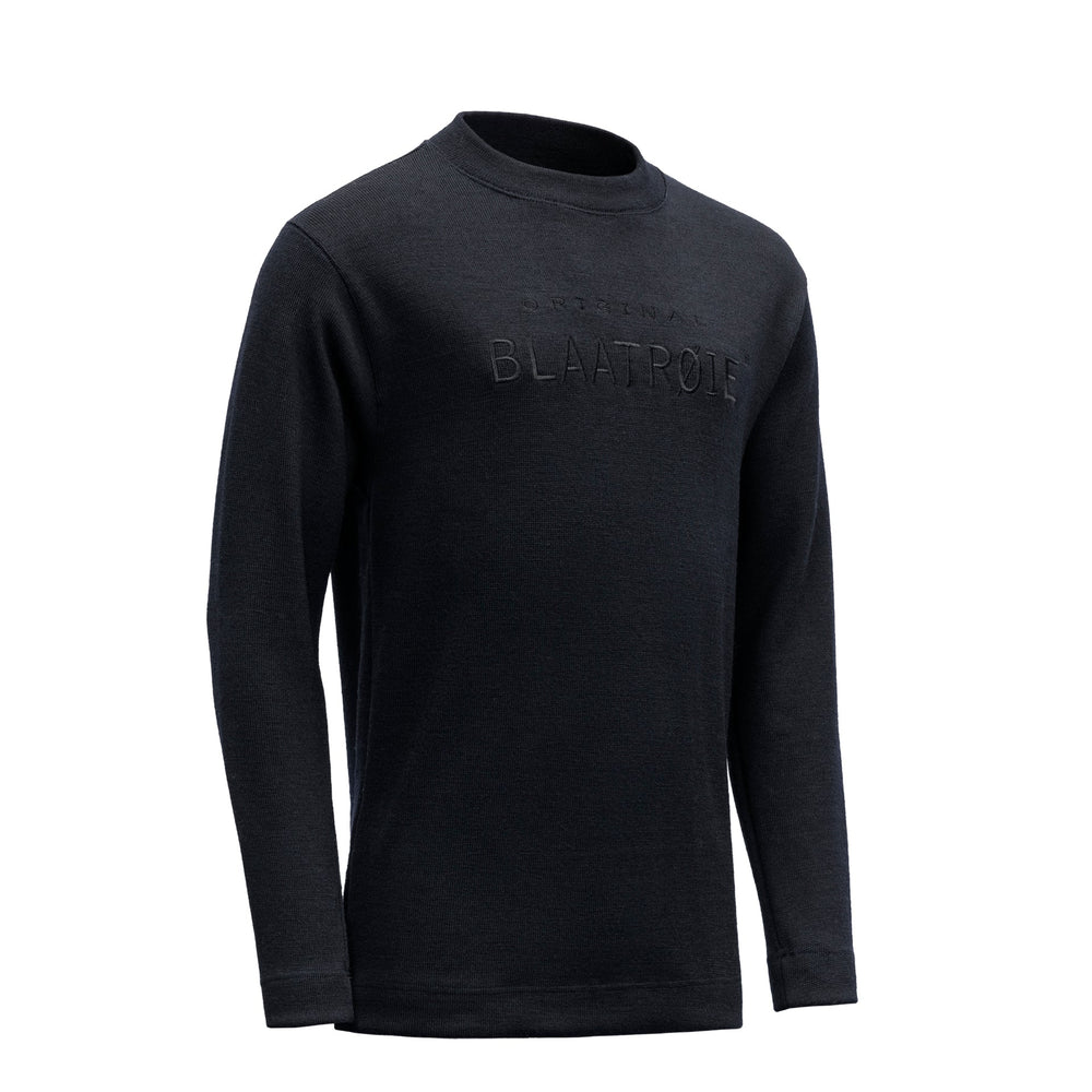 BLAATRØIE WOOL SWEATER W/EMB DEEP MARINE - Devold New Zealand