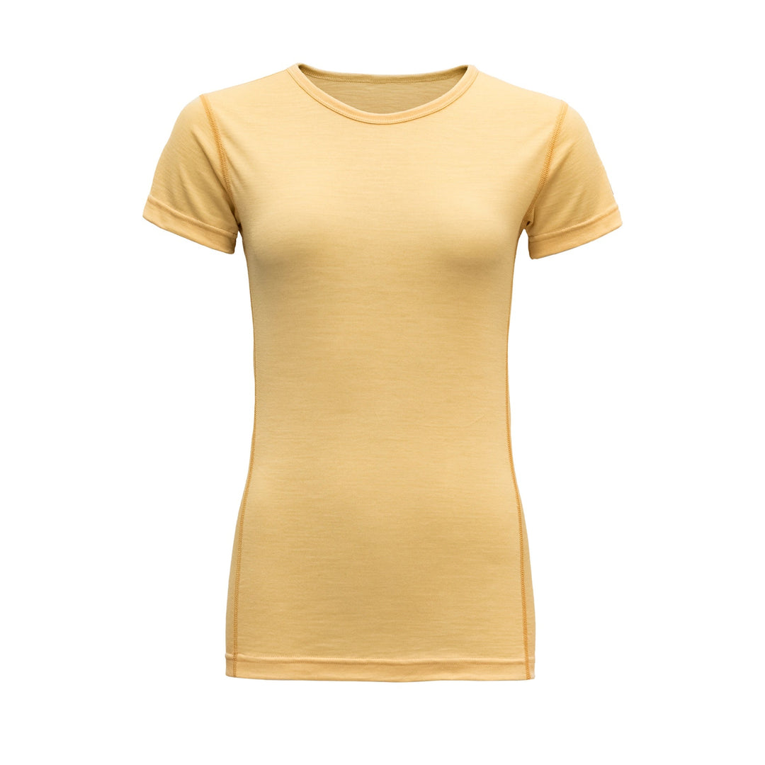 BREEZE WOMAN T-SHIRT 'HONEY' - Devold New Zealand