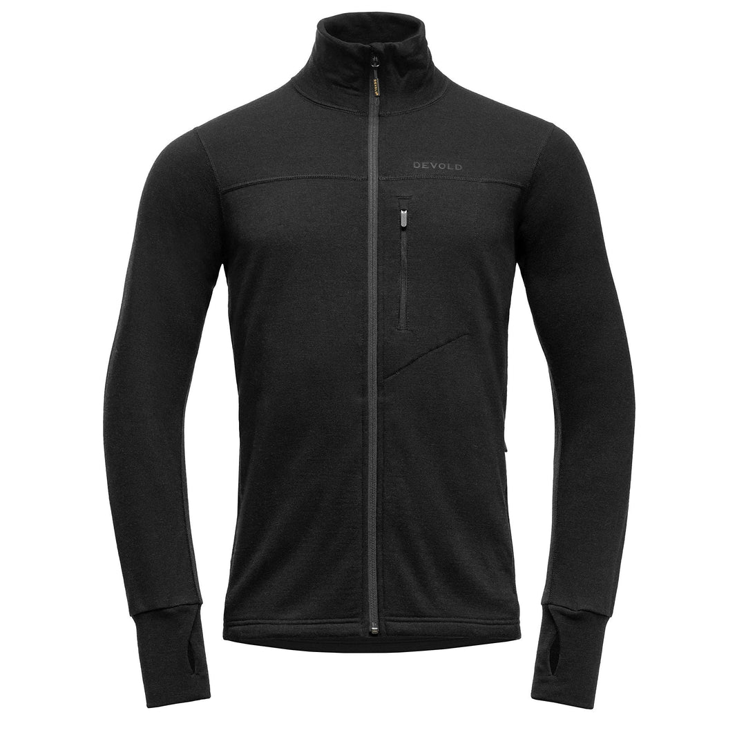 EXPLORER MERINO JACKET MAN BLACK - Devold New Zealand