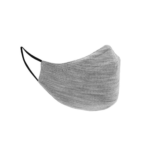 FACE MASK GREY MELANGE - Devold New Zealand