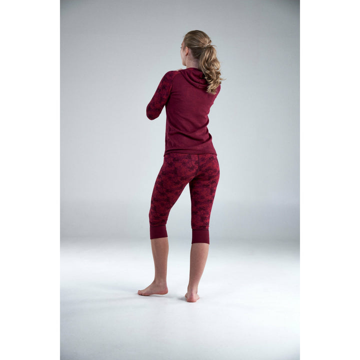 KVITEGGA WOMAN 230 3/4 LONG JOHNS BEETROOT - Devold New Zealand