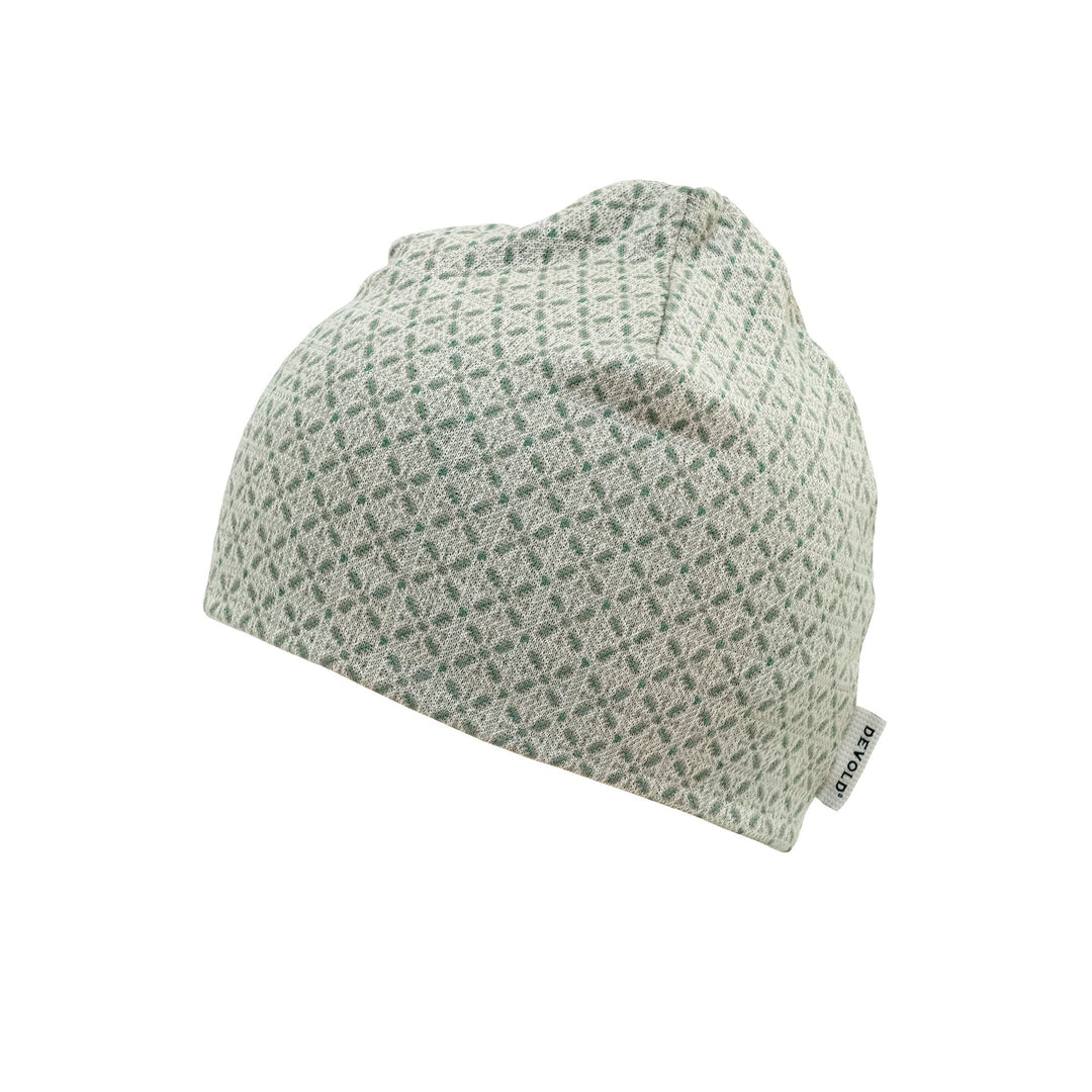 LITTLE EGGA MERINO BEANIE KID RAW WHITE - Devold New Zealand