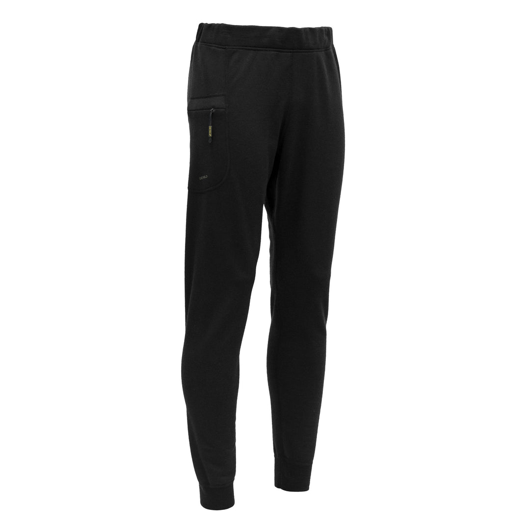 NIBBA MERINO PANTS ZIP-POCKET MAN ‘CAVIAR’ - Devold New Zealand