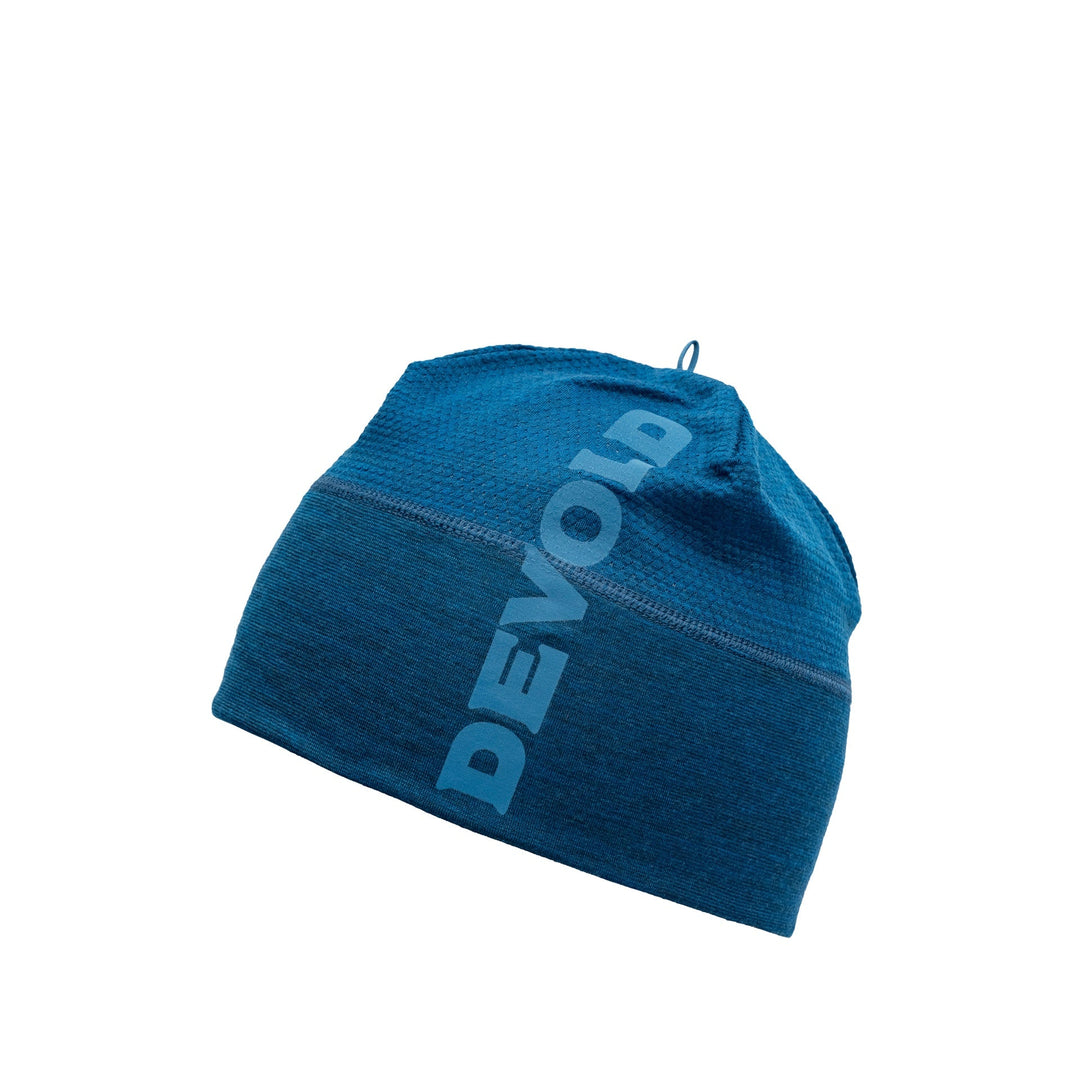 RUNNING 130 BEANIE W/REFLEX SKYDIVER DARK - Devold New Zealand