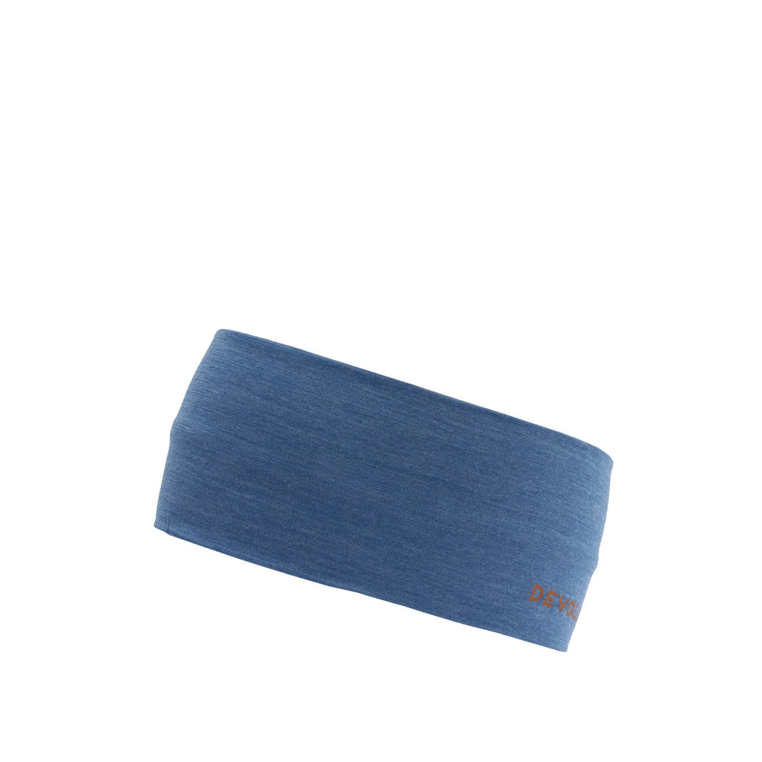 RUNNING MERINO 130 HEADBAND BLUE - Devold New Zealand