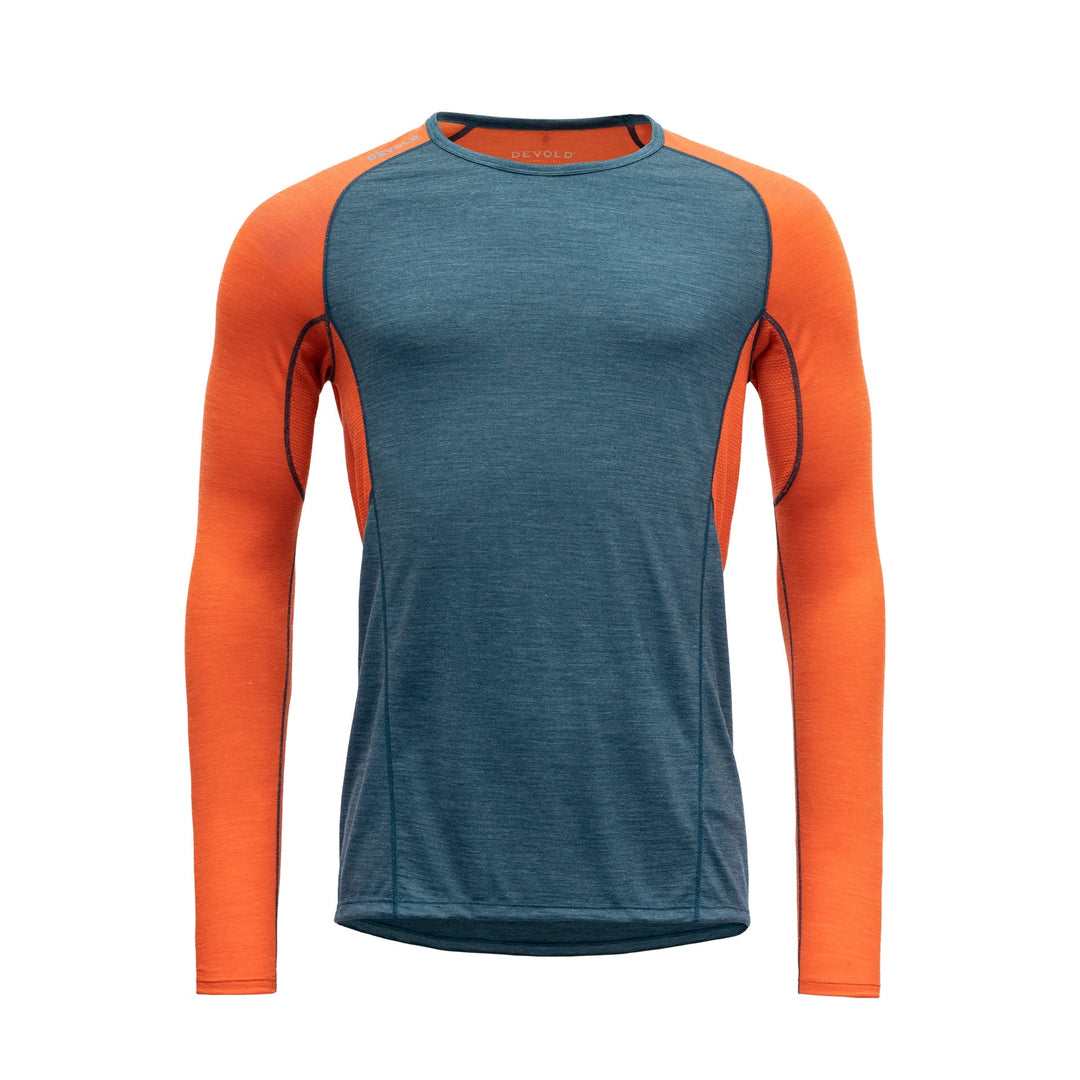 RUNNING MERINO 130 SHIRT MAN POND - Devold New Zealand