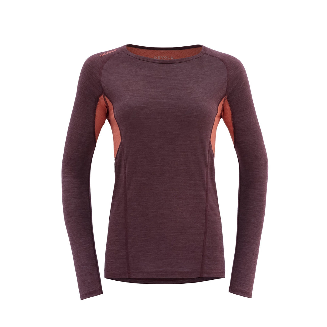 RUNNING MERINO 130 SHIRT WOMAN PORT - Devold New Zealand