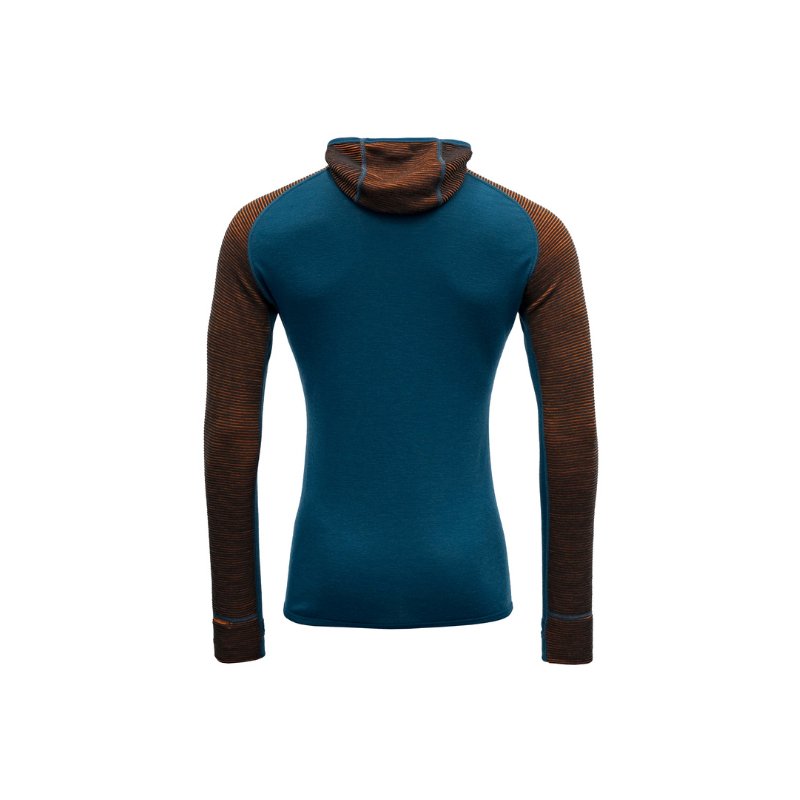 TUVEGGA MERINO HOODIE MAN INK - Devold New Zealand