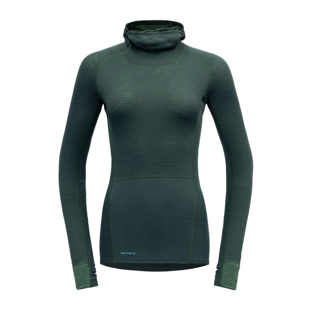 TUVEGGA MERINO HOODIE WMN WOODS - Devold New Zealand