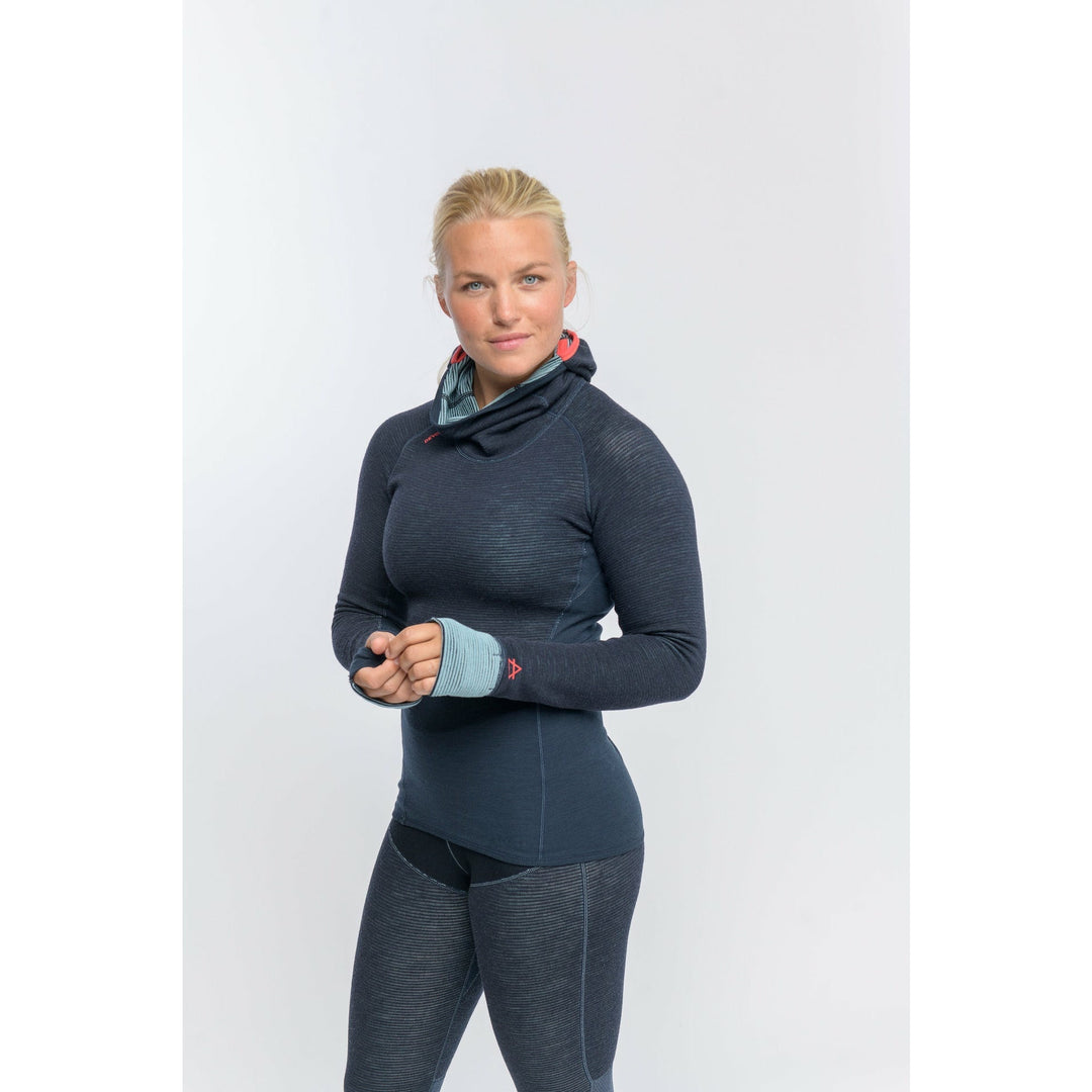 TUVEGGA SPORT AIR WOMAN HOODIE CAMEO - Devold New Zealand